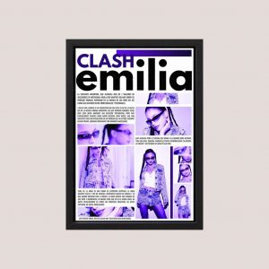 Cuadro Decorativo Emilia Mernes 10 - Tamaño A3 30x40 Cm