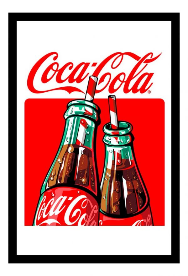 Cuadro Decorativo Bares - Coca Cola 06 - A3 30x40