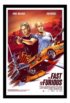 Cuadro Decorativo Cine - Rapidos Y Furiosos 21 - A3 30x40