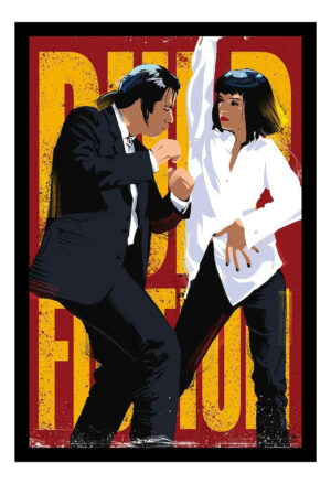 Cuadro Decorativo Cine - Pulp Fiction 13 - A3 30x40