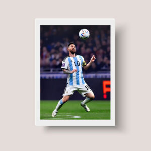 Cuadro Decorativo Futbol - Messi - A4 20x30