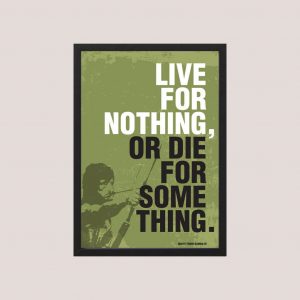 Cuadro John Rambo, Modelo 02 - Tamaño A3 30x40 Cm