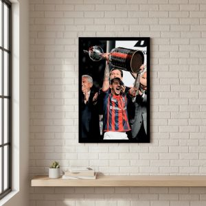 Cuadro Decorativo Futbol - San Lorenzo 01 - A3 30x40 Cm