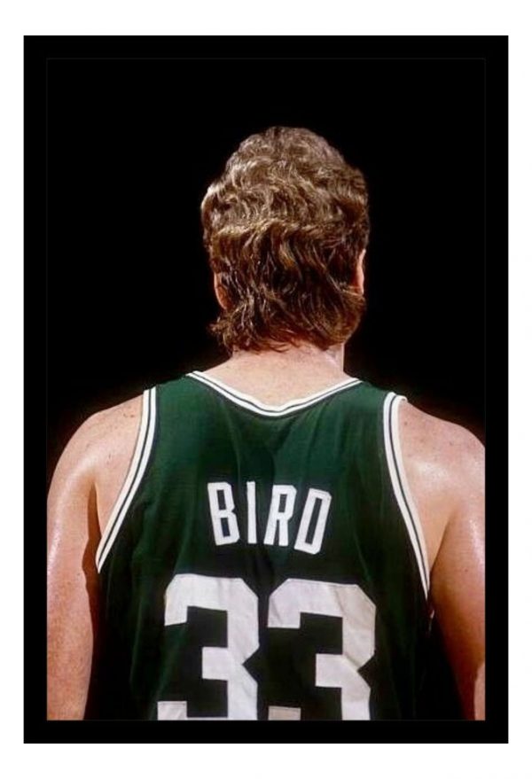 Cuadro Decorativo Basquet - Larry Bird 01 - A3 30x40 Cm
