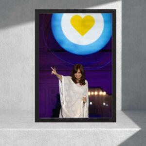 Cuadro Decorativo Cristina Kirchner Cfk 05 - A3 30x40