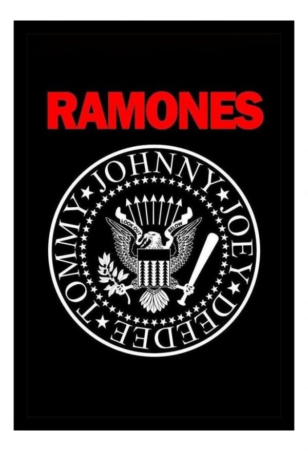 Cuadro Decorativo Música - Ramones 05 - A3 30x40