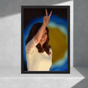 Cuadro Decorativo Cristina Kirchner Cfk 04 - A3 30x40