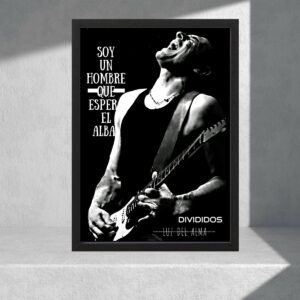 Cuadro Decorativo Musica - Divididos 01 - A3 30x40