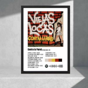 Cuadro Decorativo Viejas Locas, Contra La Pared - A3 30x40