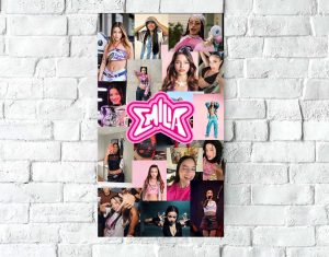 Poster Lámina Decorativa Emilia Mernes 34 Tamaño A3 30x42 Cm