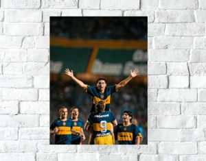 Poster Lámina Decorativa Boca Juniors Mod 01, A3 30x42 Cm