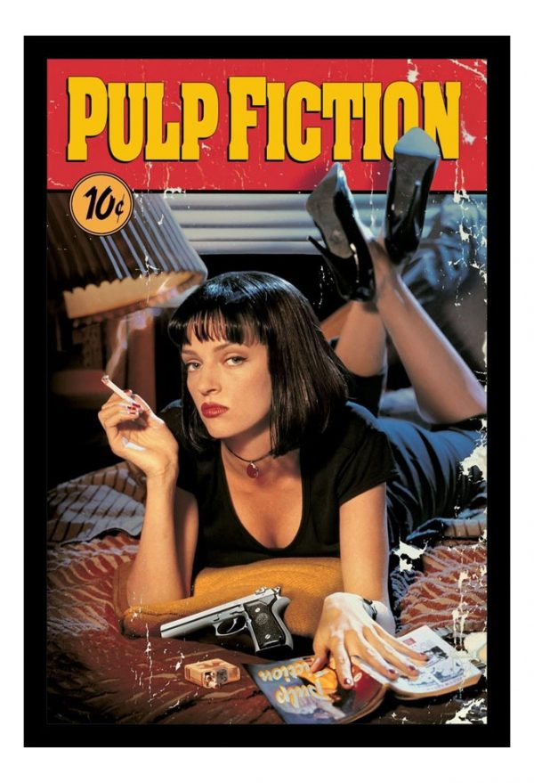 Cuadro Decorativo Cine - Pulp Fiction 02 - A3 30x40