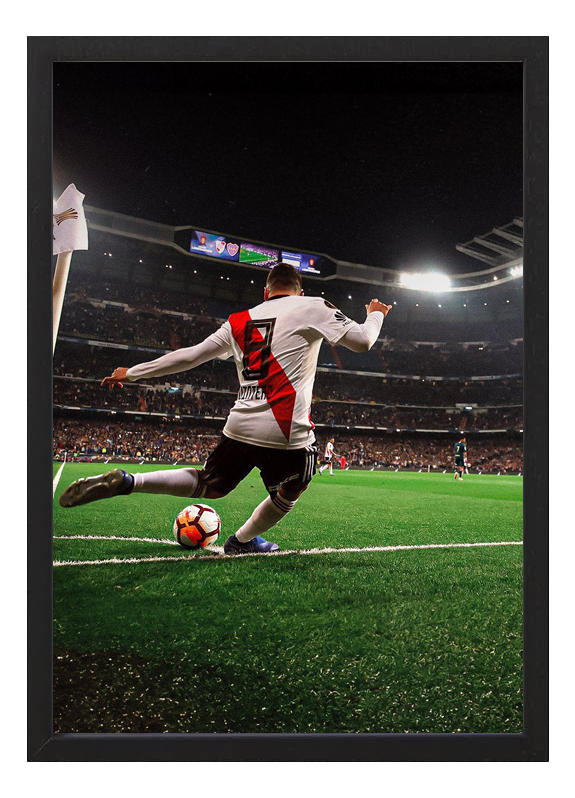 Cuadro Juanfer Quintero River Plate Libertadores A4 20x30