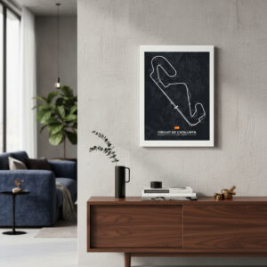 Cuadro Circuito Mont Melo, Gp Catalunya Formula 1 - A3 30x40