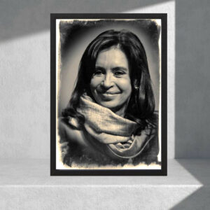 Cuadro Decorativo Cristina Kirchner Cfk 10 - A3 30x40