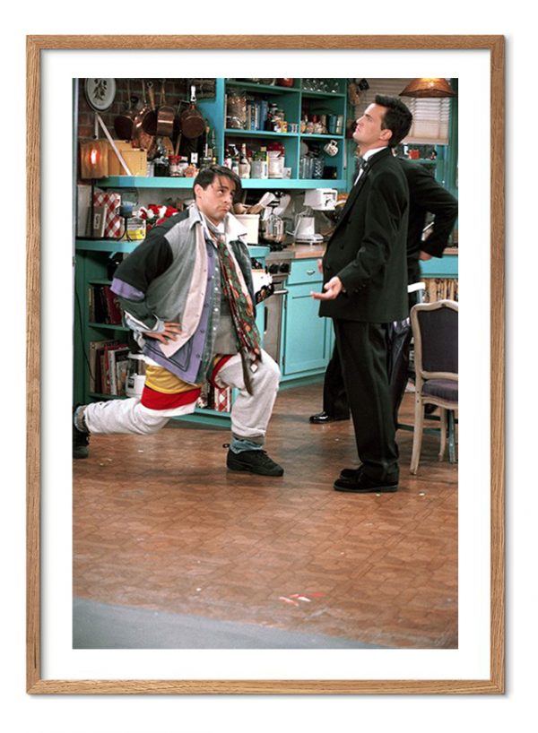 Cuadro Friends Joey Y Chandler A4 - Arte Decorativo Fans