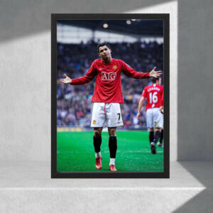 Cuadro Decorativo Cristiano Ronaldo 09 - Tamaño A3 30x40 Cm