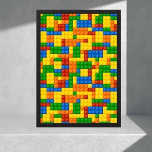 Cuadro Decorativo Videojuegos - Lego 14 - Tamaño A3 30x40