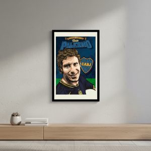Cuadro Decorativo Boca Juniors - Palermo 13 - A3 30x40 Cm