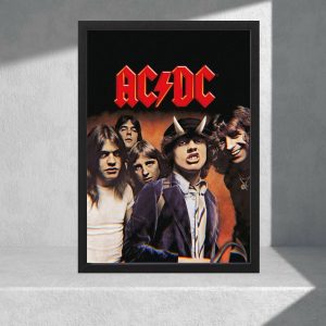 Cuadro Decorativo Musica - Acdc 07 - A3 30x40