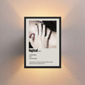 Cuadro Poster Olivia Rodrigo Logical A3 30x40cm