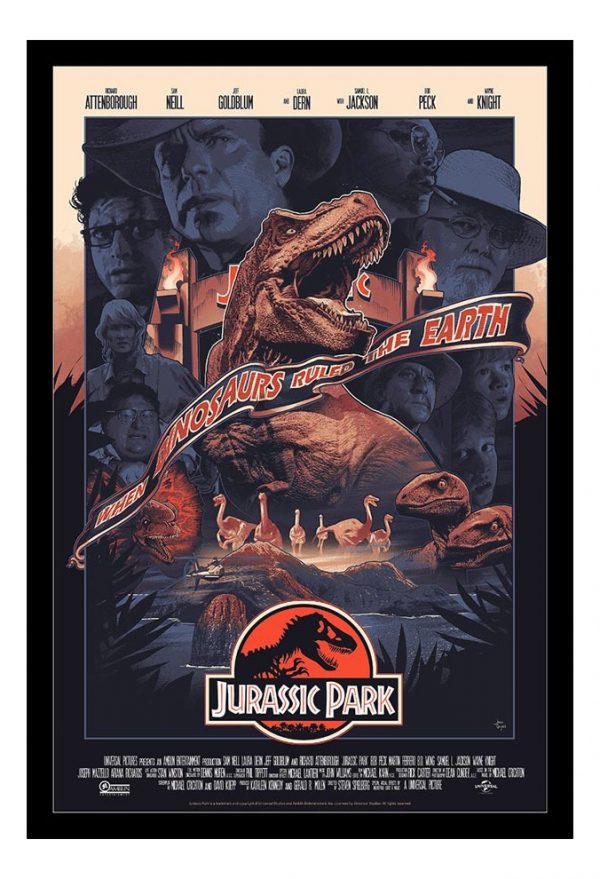 Cuadro Decorativo Cine - Jurassic Park 08 - A3 30x40