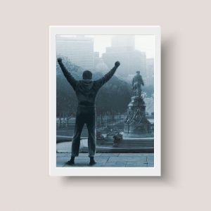 Cuadro Rocky Balboa (1976) Escaleras Philadelphia A4 - Fan