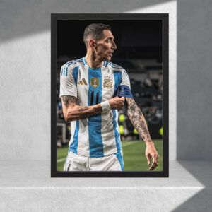Cuadro Decorativo Rosario Central, Di Maria 07 - A3 30x40 Cm
