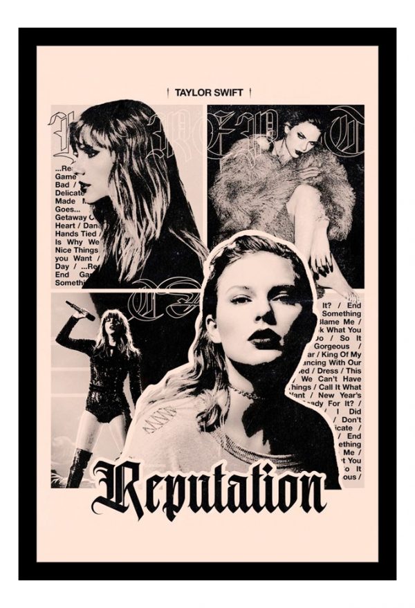 Cuadro Decorativo Musica - Taylor Swift 10 - A3 30x40 Cm