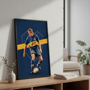 Cuadro Decorativo Boca Juniors - Palermo 12 - A3 30x40 Cm