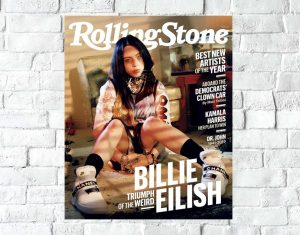 Poster Lámina Decorativa Billie Eilish 24 Tamaño A3 30x42 Cm