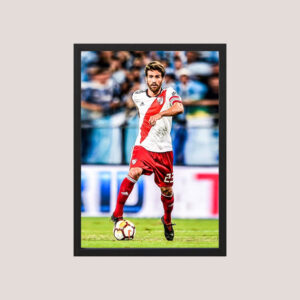 Cuadro River Plate - Leo Ponzio 06 - Tamaño A3 30x40 Cm