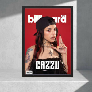 Cuadro Decorativo Música - Cazzu 07 - Tamaño A3 30x40