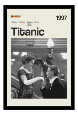 Cuadro Decorativo Cine - Titanic 16 - A3 30x40 Cm