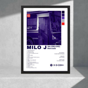 Cuadro Decorativo Milo J - 166, Modelo 04 - A3 30x40 Cm