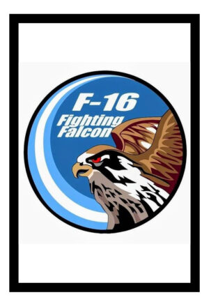 Cuadro Decorativo - Avion F16 Argentina 03 - A3 30x40 Cm