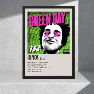 Cuadro Decorativo Musica - Green Day 08 - A3 30x40