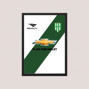 Cuadro Futbol - Ca Banfield - Modelo 01- Tamaño A3 30x40 Cm