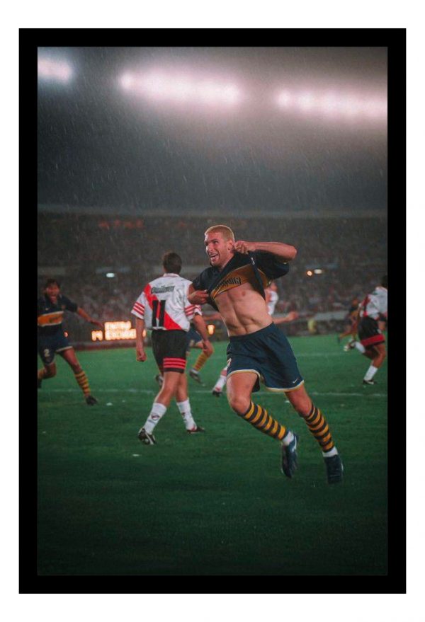 Cuadro Decorativo Boca Juniors - Palermo 06 - A3 30x40 Cm