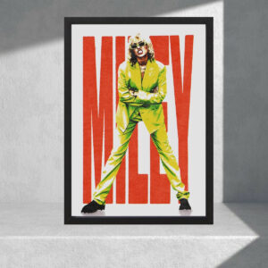Cuadro Decorativo Musica - Miley Cyrus 06 - A3 30x40