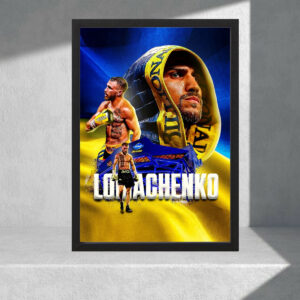 Cuadro Decorativo Boxeo - Vasyl Lomachenko 06 - A3 30x40