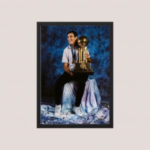 Cuadro Gustavo Costas Racing Campeón Recopa 03 - A3 30x40