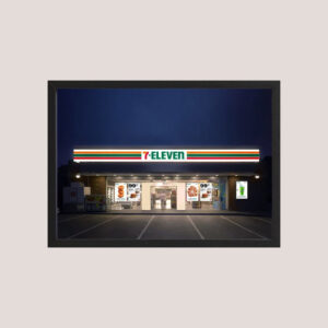 Cuadro Decorativo Urbano Aesthetic - 7 Eleven 08 - A3 40x30