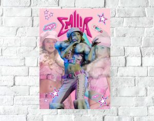 Poster Lámina Decorativa Emilia Mernes 17 Tamaño A3 30x42 Cm