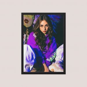 Cuadro Decorativo Nicki Nicole 04 - Tamaño A3 (30x40 Cm)