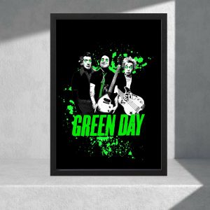 Cuadro Decorativo Musica - Green Day 05 - A3 30x40