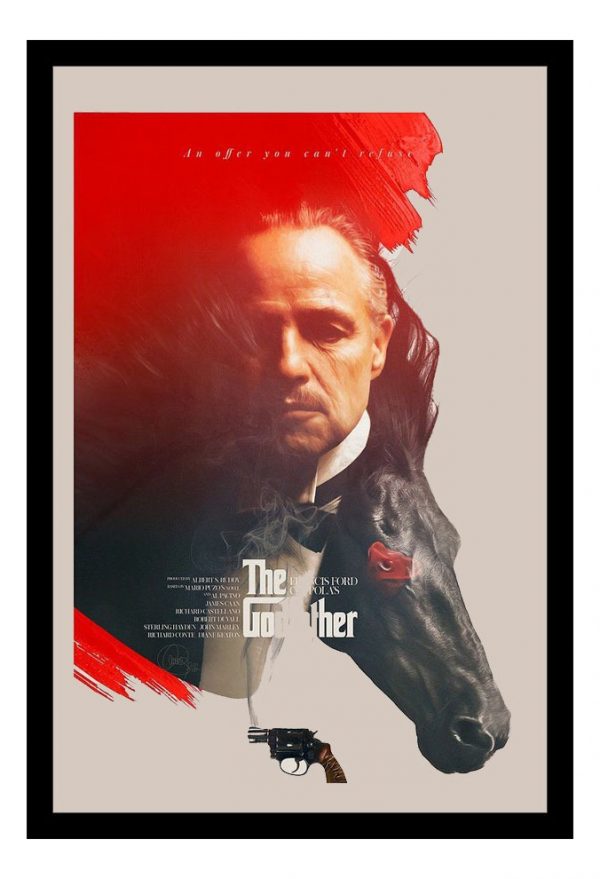 Cuadro Decorativo Cine - El Padrino 04 - A3 30x40 Cm