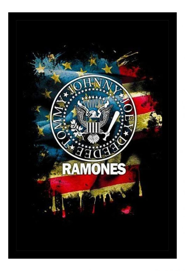Cuadro Decorativo Música - Ramones 03 - A3 30x40