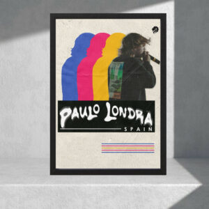 Cuadro Decorativo Musica - Paulo Londra 05 - A3 30x40 Cm