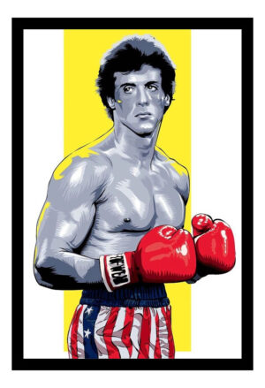Cuadro Decorativo Cine - Rocky Balboa 21 - A3 30x40